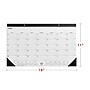 2024-2025 Staples 18" x 11" Academic Monthly Desk Pad Calendar, Black (ST17004-23)~#|#~28D84A95-BB59-4128-A3C3B893C69A4FC9_sc7