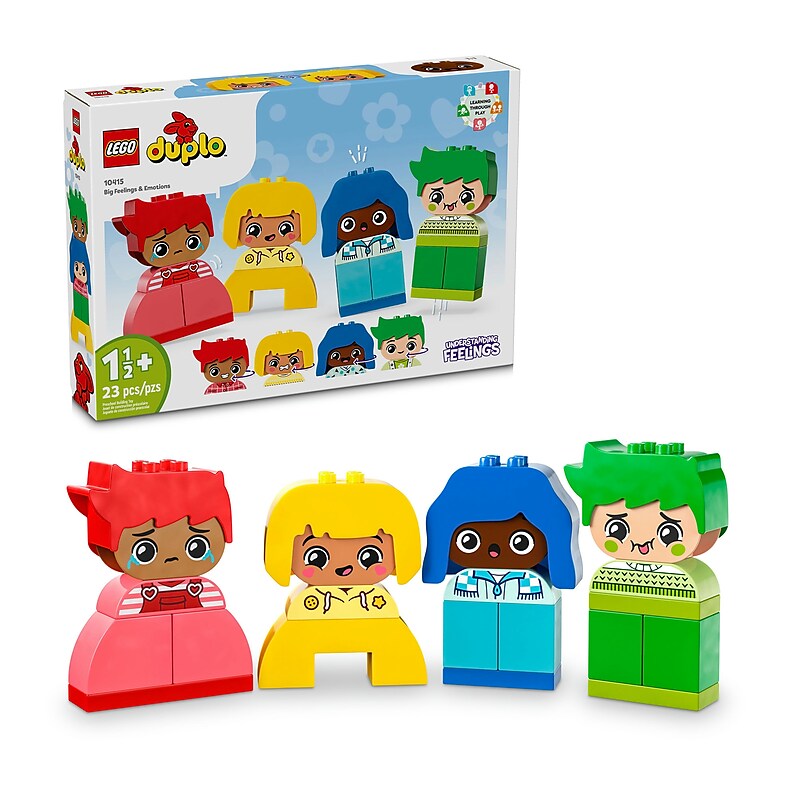 LEGO DUPLO My First Big Feelings & Emotions, 23 Pieces (10415) image 1