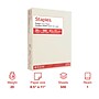 Staples Pastel Colored Copy Paper 8 1/2-Inch x 11-Inch Cream 500/Ream~#|#~28E05084-8D6B-4063-97775E44F1B131AF_sc7