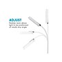 OttLite Wellness Inspire LED Desk Lamp, 18", White (CS3QN4WW)~#|#~28E54473-D48F-454B-B154707CC16749E7_sc7