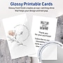 Avery Integrated Cards, 3" x 5", Glossy White, 150/Box (95337)~#|#~28E644F2-EBB5-4CB9-99018A3A8D647B57_sc7