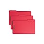 Smead Card Stock Classification Folders, Reinforced 1/3-Cut Tab, Legal Size, Red, 50/Box (17740)~#|#~28E74E48-CCCB-4B4A-9ED884059ED03612_sc7