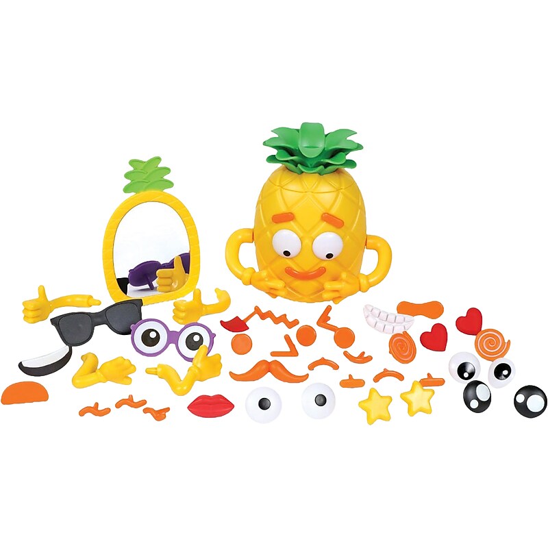 Learning Resources Big Feelings Pineapple Deluxe Social-Emotional Learning Toy Set, Yellow (LER6375) image 1