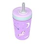 Zak! Kelso Fanciful Unicorns Stainless Steel Double Wall Insulated Travel Mug, 12 oz., Purple (7190-V411)~#|#~28EAE757-BE1A-401A-B619D9A89AD1F26F_sc7