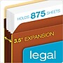 Pendaflex Heavy Duty Reinforced File Pocket, 3 1/2" Expansion, Legal Size, Brown, 10/Box (C1526EHD-10)~#|#~28EBD3C0-2EF1-442F-BF4376F25DB8435E_sc7