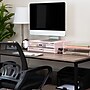 Mind Reader Two-Tier Monitor Stand Laptop Riser, Up to 30 lbs., Pink (2TDMESHY-PNK)~#|#~28F0EE75-BEFB-4210-AFFC16DE9D71B17F_sc7
