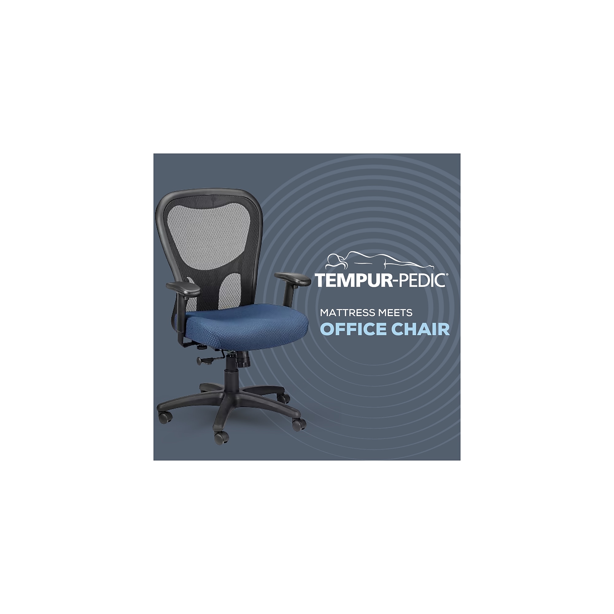 Tempur-Pedic TP9000 Mesh Task Chair, Navy Blue (TP9000-NAVY) Sansujyuku sansujyuku.com