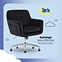 Serta Ashleigh Ergonomic Velvet Swivel Computer and Desk Chair, Black (CCHR10018B)~#|#~28F7C7F4-E984-46E2-B2D397999DC9E6AD_sc7