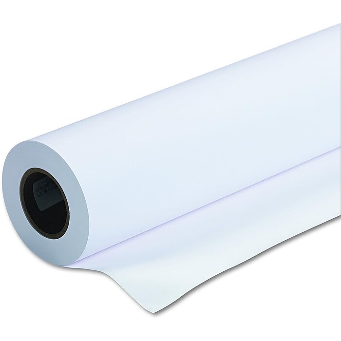 Epson Singleweight Wide Format Bond Paper Roll, 24