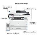HP LaserJet Pro MFP 4101fdw Wireless All-in-One Printer, Scan, Copy, Fax, Fast Speeds, Secure, Best for Small Teams (2Z619F#BGJ)