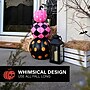 Haunted Hill Farm 2.4-Ft. Polka Dot Checkerboard Summerween Pumpkin Stack Halloween Decoration (HHRS028-0PMP-MLTSW)~#|#~28FAE114-BAD2-42A8-844B0BB5ED926DCE_sc7