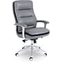 Beautyrest Platinum Sofil Bonded Leather Executive Chair, Gray (49404)~#|#~28FD3173-3475-4E7F-8F8FC278FDBA2108_sc7