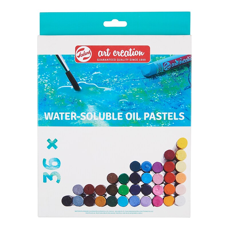 Talens Art Creation Water Soluble Oil Pastel Set, Assorted Colors, 36/Set (TLN9029136M) image 1