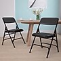 Flash Furniture HERCULES Series Vinyl Folding Chair, Black, 2/Pack (2HAMC309AVBK)~#|#~2901886A-533B-4C61-874C8821230756A0_sc7