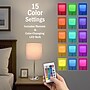 Simple Designs 19.5" LED Table Lamp, Brushed Steel/Gray Shade (LT2024-GRY-CCLB)~#|#~2906B1B5-7108-4DAF-B6A9726A58F0ADB4_sc7