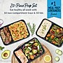 bentgo Prep Containers, 10/Set (BGPRP2-NB)~#|#~29071B8D-E778-4320-B0A31DE847C7B7FB_sc7