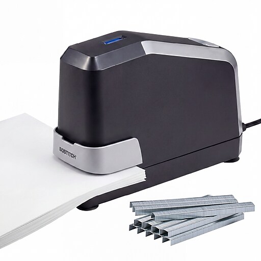 Bostitch Impulse Electric Desktop Stapler, 45-Sheet Capacity