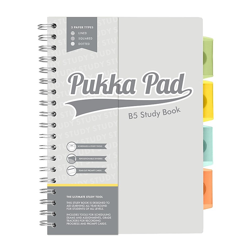 Pukka Pad Education Customizable Notebook, Multicolor, 2/Bundle (PUK9824STU-2) image 1