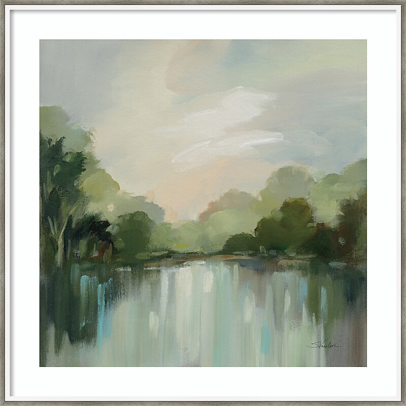 Amanti Art Cool Spring Day by Silvia Vassileva Wood Framed Wall Art Print, 33" x 33" (A42677390572) image 1