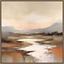 Amanti Art Peaceful Scenic River View I by Irena Orlov Framed Canvas Wall Art Print, 30"W x 30"H (A42678929266)~#|#~29113C6B-4B52-49CB-906A14D5401BC246_sc7