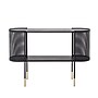 Storied Home Metal Console Table, Black (AH1436)~#|#~2911F74A-3428-4DB1-825B0A98C5B6C9FE_sc7