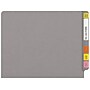 Medical Arts Press Reinforced End Tab File Folder, Straight Cut, Letter-Size, Gray, 50/Box (S-01501-GRY)~#|#~2918D53E-5FC9-4504-9DA55B795225D503_sc7