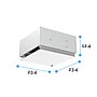 Fellowes Array AR1 True HEPA Ceiling Mounted Air Purifier, 5-Speed, White (5888601)~#|#~291AE819-3530-4C11-A364316C4EAACC66_sc7