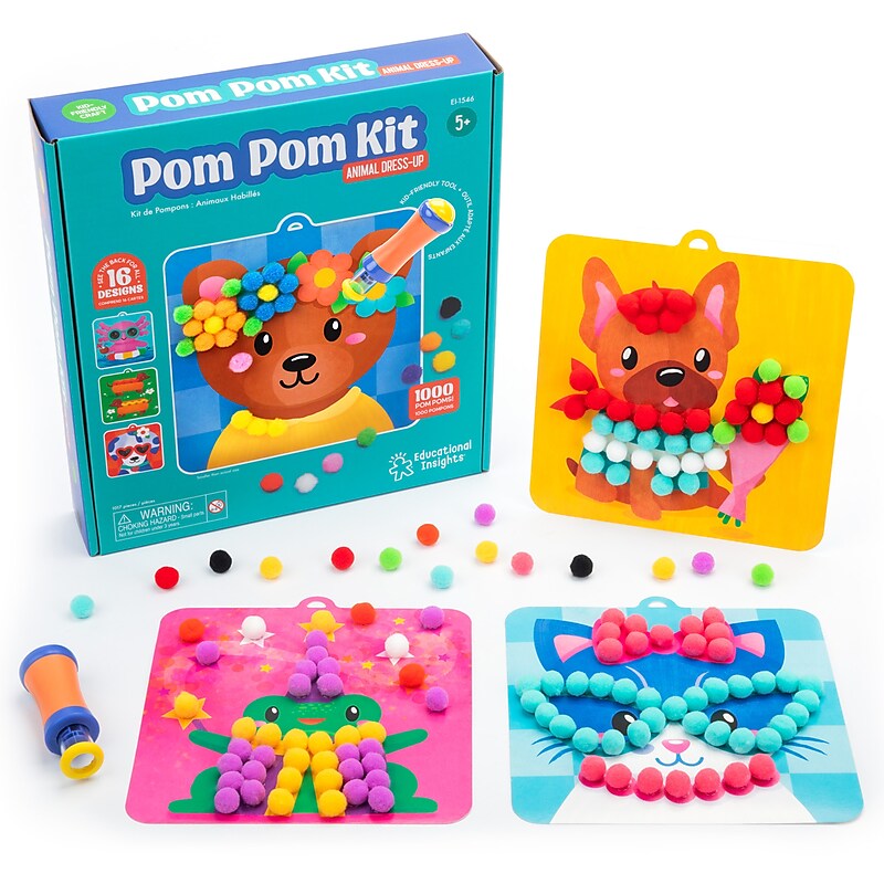 Educational Insights Pom Pom Kit (1546) image 1