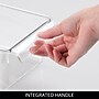 iDESIGN Small Stackable Plastic Storage Bin, Clear, 4/Pack (28335M4)~#|#~2924E7D8-AB2E-40F3-821A86A2D22A475E_sc7