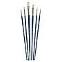Silver Brush Bristlon Flat Brush Set, 6/Pack (SLVBR1951)~#|#~2925BA64-AA33-42E1-AB8DE12C023D2729_sc7