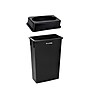 Alpine Industries Plastic Trash Can with Lid, 23 gallon, Black, 2/Pack (477-BLK-PKG1-2)~#|#~29266488-F201-4071-857013F5FF2A1721_sc7