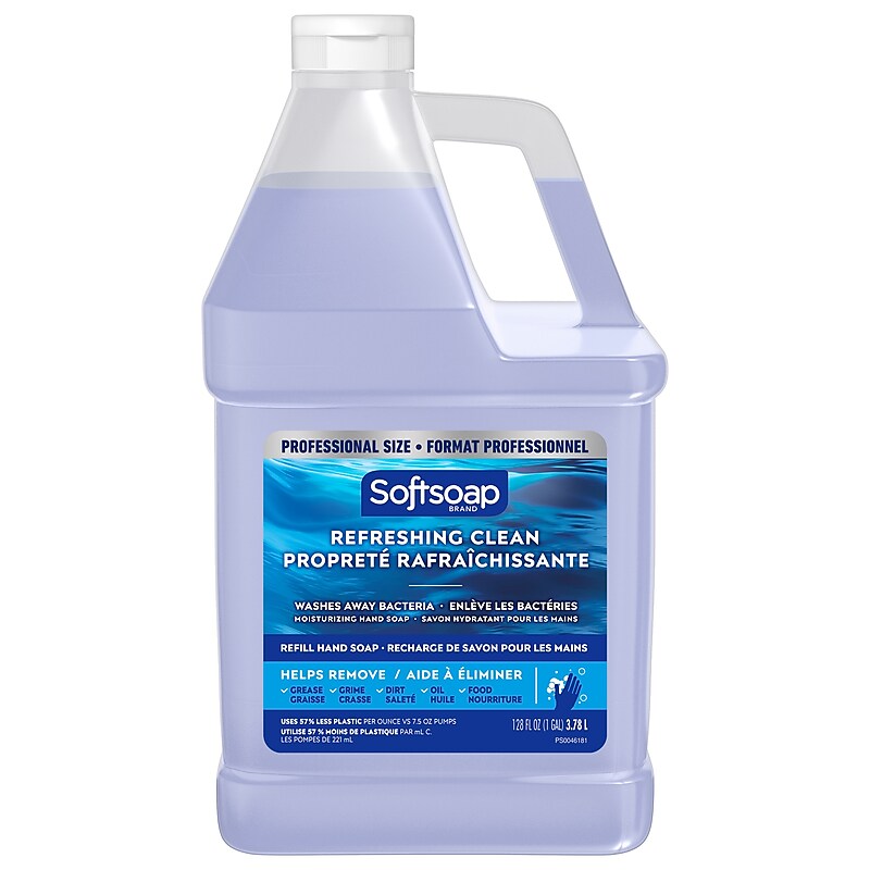 Softsoap Fresh Series Liquid Hand Soap Refill, Fresh Scent, 1 Gallon (61036482) image 1