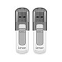 Lexar JumpDrive V100 128GB USB 3.0 Flash Drive, Gray, 2/Pack (LJDV100128G-B2HNU)~#|#~292864BB-D4A5-4EAB-AFD3579093956312_sc7