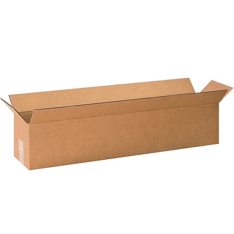 30" x 6" x 6" Shipping Boxes, 32 ECT, Brown, 25/Bundle (3066) image 1