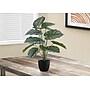 Monarch Specialties Inc. 24" Artificial Calathea Plant in Pot (I 9577)~#|#~292E78DA-DB96-4A36-AD504A10979737E0_sc7