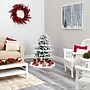Nearly Natural Flocked Livingston Fir Artificial Christmas Tree, 4' (T1609)~#|#~292F0C14-6ED7-4EE8-8E6AB0D6E9FC08F2_sc7