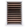 AdirOffice 11-Compartment Literature Organizer, 10.75" x 16.2", White (500-11-WHI)~#|#~292FB2C2-D067-4534-850E38CA6F2F36E1_sc7