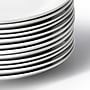 Elama Porcelain Dinner Plate Set, White, 12 Piece~#|#~2930AD9E-2C8C-4605-815183CEC88CCC9B_sc7