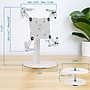 Mount-It! Adjustable Universal Tablet Countertop Stand with Tilt, for 9.7" to 13" Screens, White (MI-3881WHT)~#|#~2932B3BE-716E-4D06-9DAD8F67E4433432_sc7