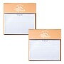 Baudville Make a Difference Memo Pad, 8.75" x 6", Narrow Ruled, 100 Sheets/Pad, 2 Pads/Pack (1393297P231)~#|#~2933A2CA-35B6-4F4B-99177FAEFE34D81B_sc7