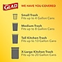 Glad OdorShield 4 Gallon Kitchen Trash Bags, Fresh Clean,  26/Box (78812)~#|#~2934089E-6549-4D9D-9A4D91F7BFBBC5DB_sc7