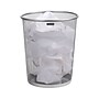 Mind Reader Metal Mesh Trash Can Without Lid, 4.4 Gallon, Silver (1CIRGA-SIL)~#|#~29346E69-2243-4706-A22AED4CA1A534F1_sc7