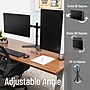 Mind Reader Freestanding Dual Monitor Desk Mount, Black (DARB-BLK)~#|#~293580A0-D376-40B5-BE5480E10D388632_sc7