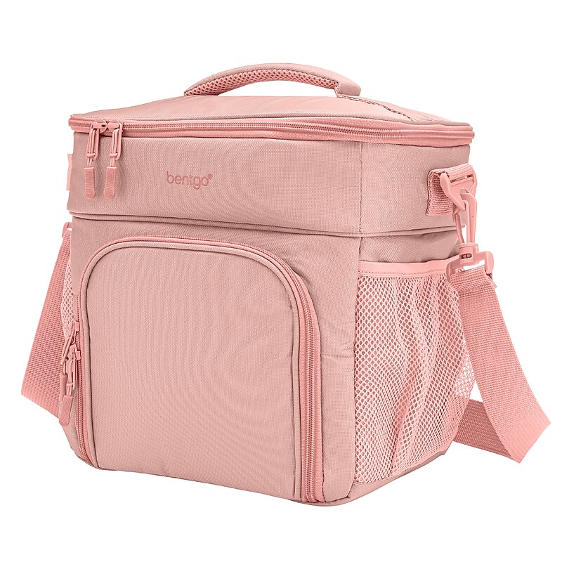Bentgo Prep Deluxe Multimeal Insulated Lunch Bag, Blush (BGPRPBAG-M) image 1