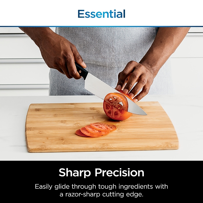 Ninja Foodi NeverDull Essential K12012 Knife Set with Built-in