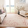 Safavieh Adirondack Collection 6' x 6' Square Indoor Area Rug, Machine Made, Ivory/Rose (ADR109H-6SQ)~#|#~293DCC79-AAD0-440F-98D85CC07D00F45A_sc7