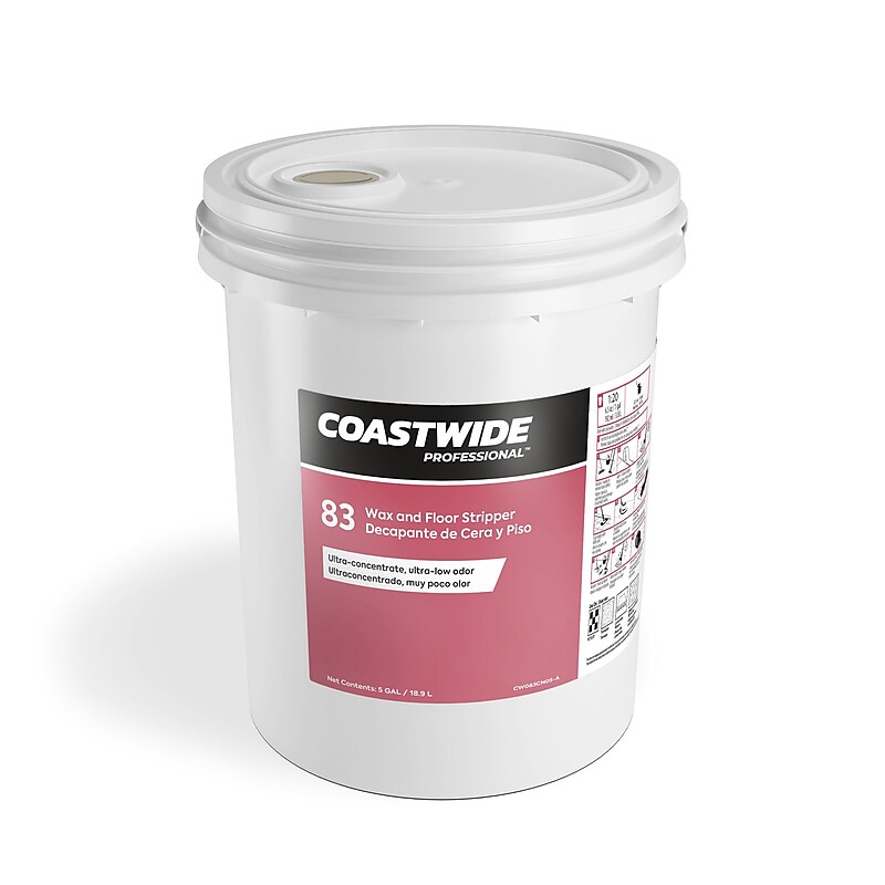 Coastwide Professional™ 83 Wax and Floor Stripper, 5 gal./18.9L (CW830005-A) image 1