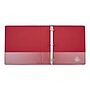 Staples Standard 1.5-Inch D-Ring Non-View Binder, Holds Up to 350 Sheets, Red/Burgundy, Durable Binder for Office & School~#|#~72EA6C96-EC85-4CC5-8AFFC4A99080BA9D_sc7