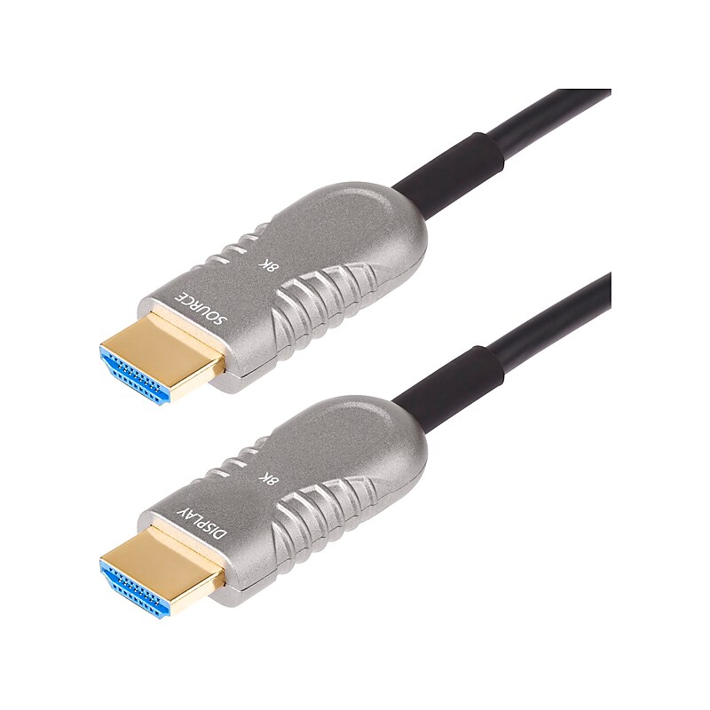 StarTech 100' HDMI to HDMI, Male to Male, Black (8K-A-100F-HDMI-CABLE) image 1