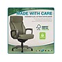 La-Z-Boy Arcadian Ergonomic Bonded Leather Swivel Executive Chair, Olive (60008-OLV)~#|#~2945B1D4-DFE3-47D9-A2F952D049B067AF_sc7